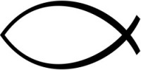 Ichthus, fish symbol used to represent Christianity